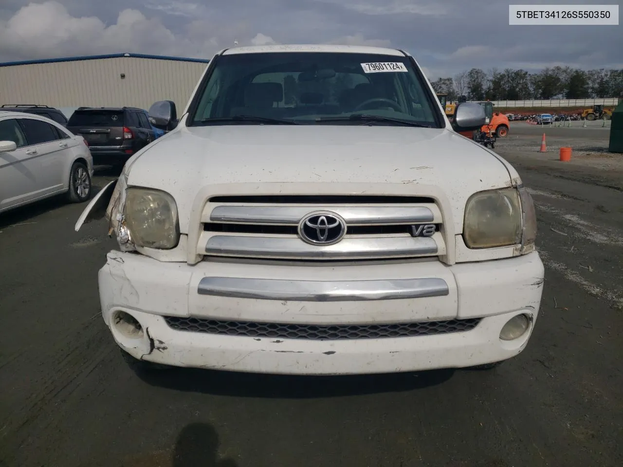 2006 Toyota Tundra Double Cab Sr5 VIN: 5TBET34126S550350 Lot: 79601124