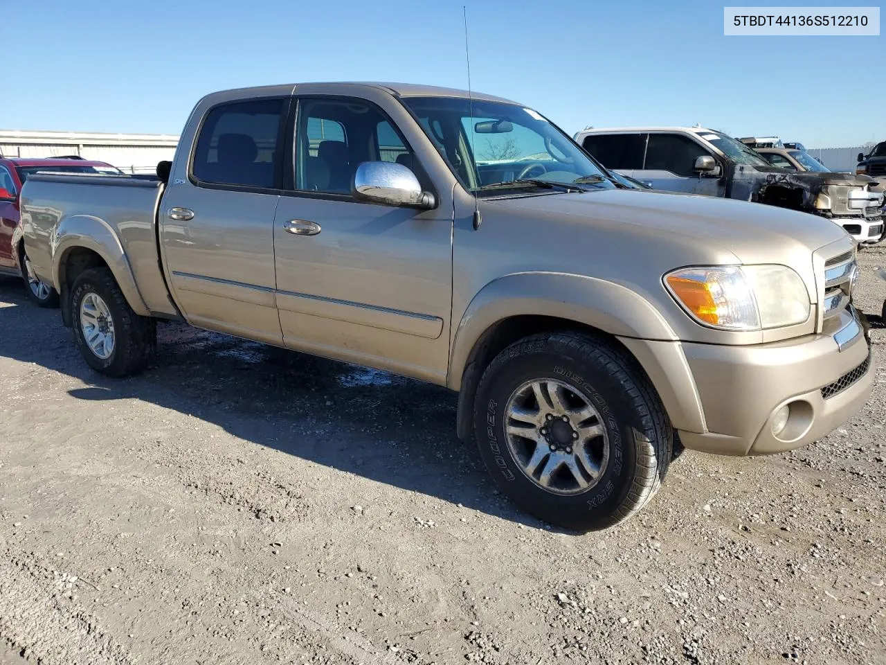 5TBDT44136S512210 2006 Toyota Tundra Double Cab Sr5