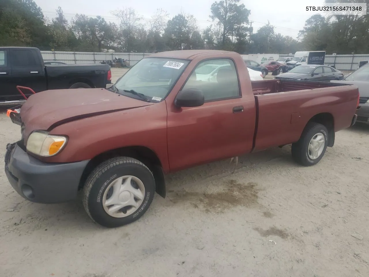 2006 Toyota Tundra VIN: 5TBJU32156S471348 Lot: 79867934