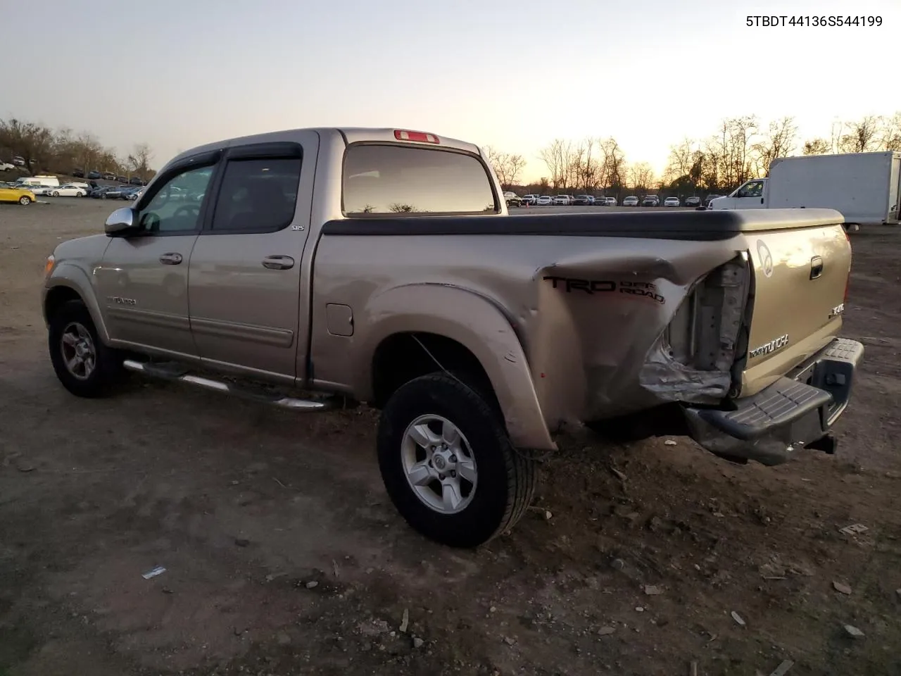 2006 Toyota Tundra Double Cab Sr5 VIN: 5TBDT44136S544199 Lot: 80009164