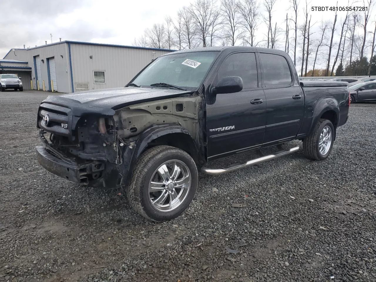 2006 Toyota Tundra Double Cab Limited VIN: 5TBDT48106S547281 Lot: 80320254