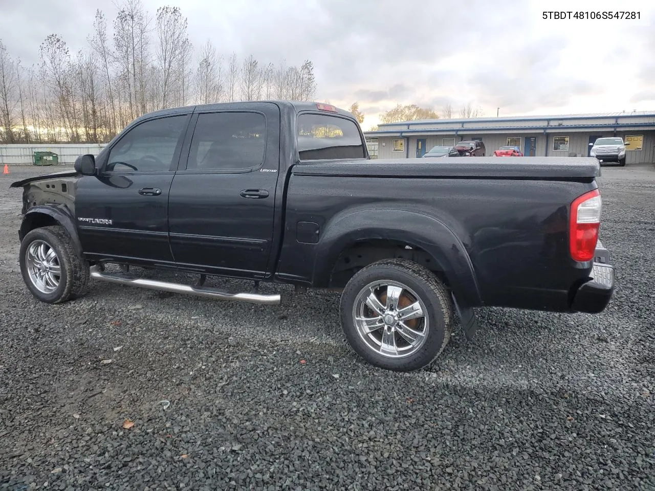 2006 Toyota Tundra Double Cab Limited VIN: 5TBDT48106S547281 Lot: 80320254