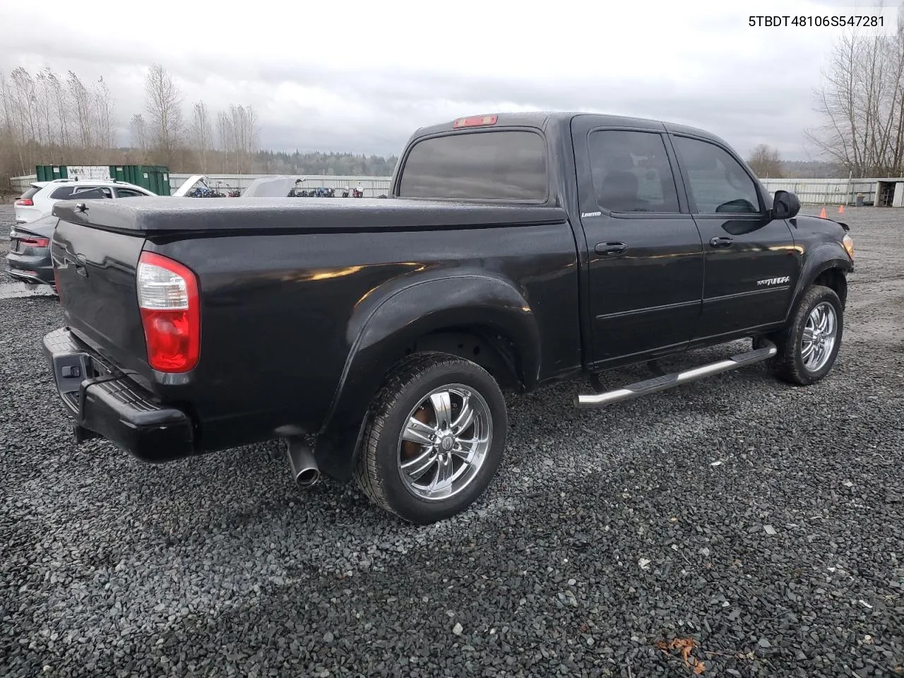 2006 Toyota Tundra Double Cab Limited VIN: 5TBDT48106S547281 Lot: 80320254