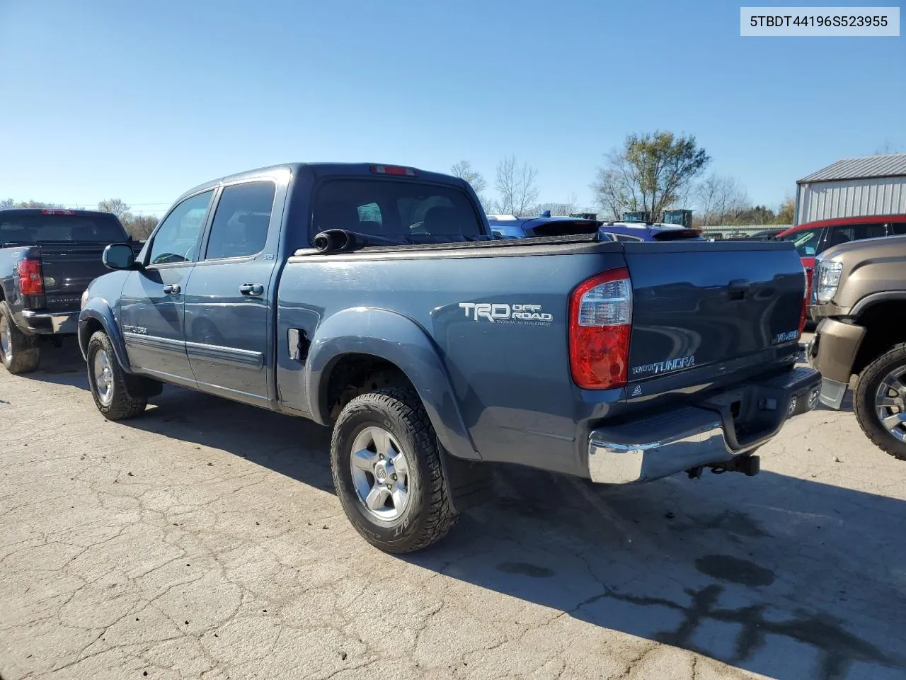 2006 Toyota Tundra Double Cab Sr5 VIN: 5TBDT44196S523955 Lot: 80344594