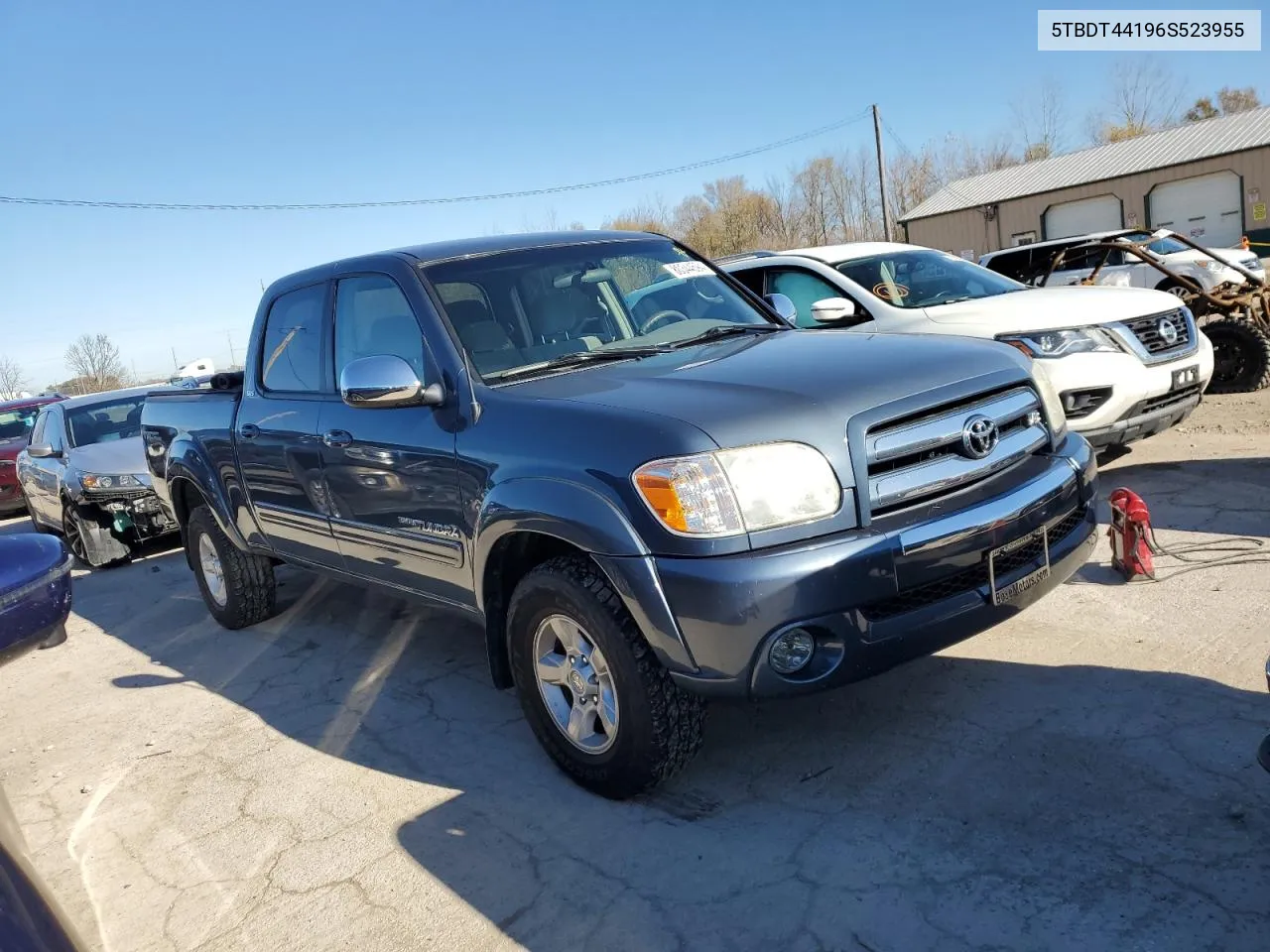 2006 Toyota Tundra Double Cab Sr5 VIN: 5TBDT44196S523955 Lot: 80344594