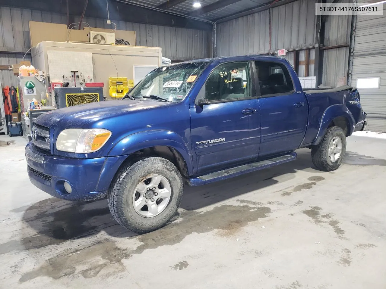 2006 Toyota Tundra Double Cab Sr5 VIN: 5TBDT44176S507611 Lot: 80497714