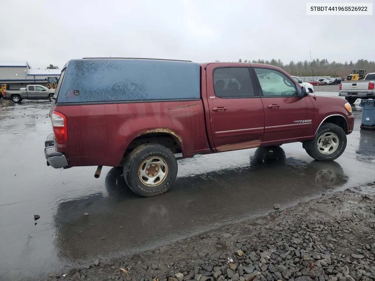 2006 Toyota Tundra Double Cab Sr5 VIN: 5TBDT44196S526922 Lot: 81803314