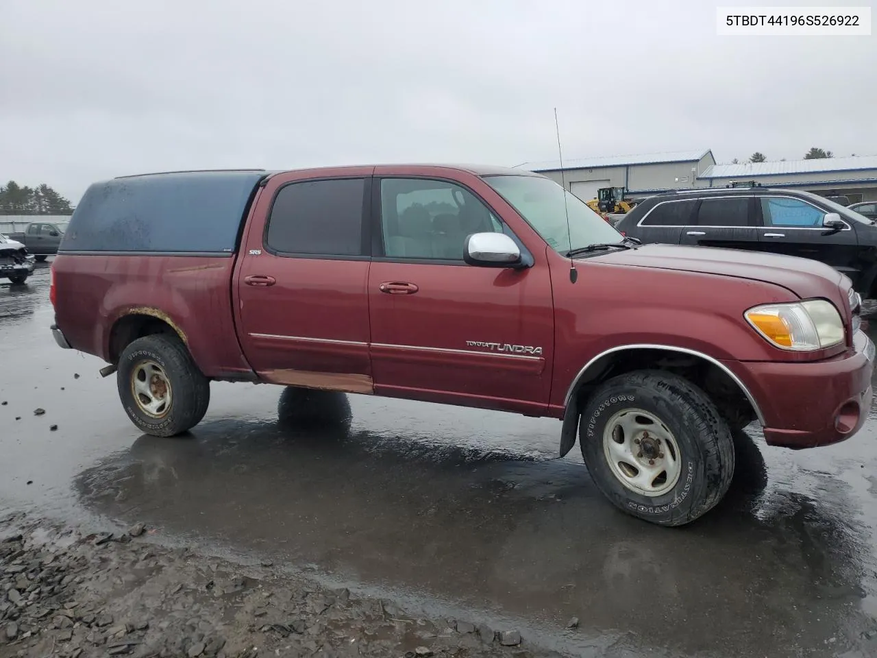 2006 Toyota Tundra Double Cab Sr5 VIN: 5TBDT44196S526922 Lot: 81803314