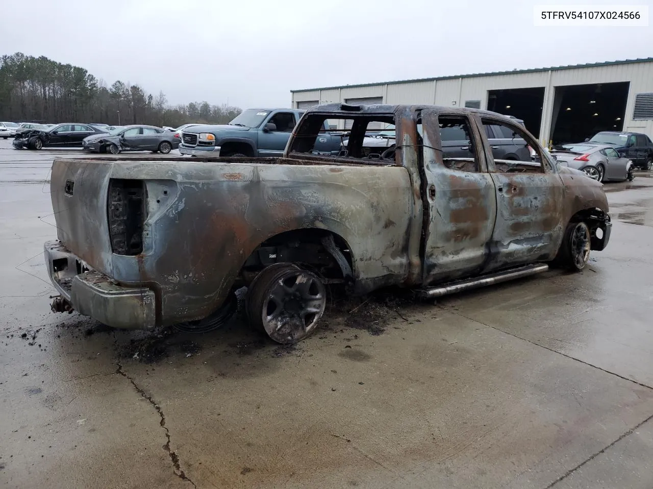 5TFRV54107X024566 2007 Toyota Tundra Double Cab Sr5