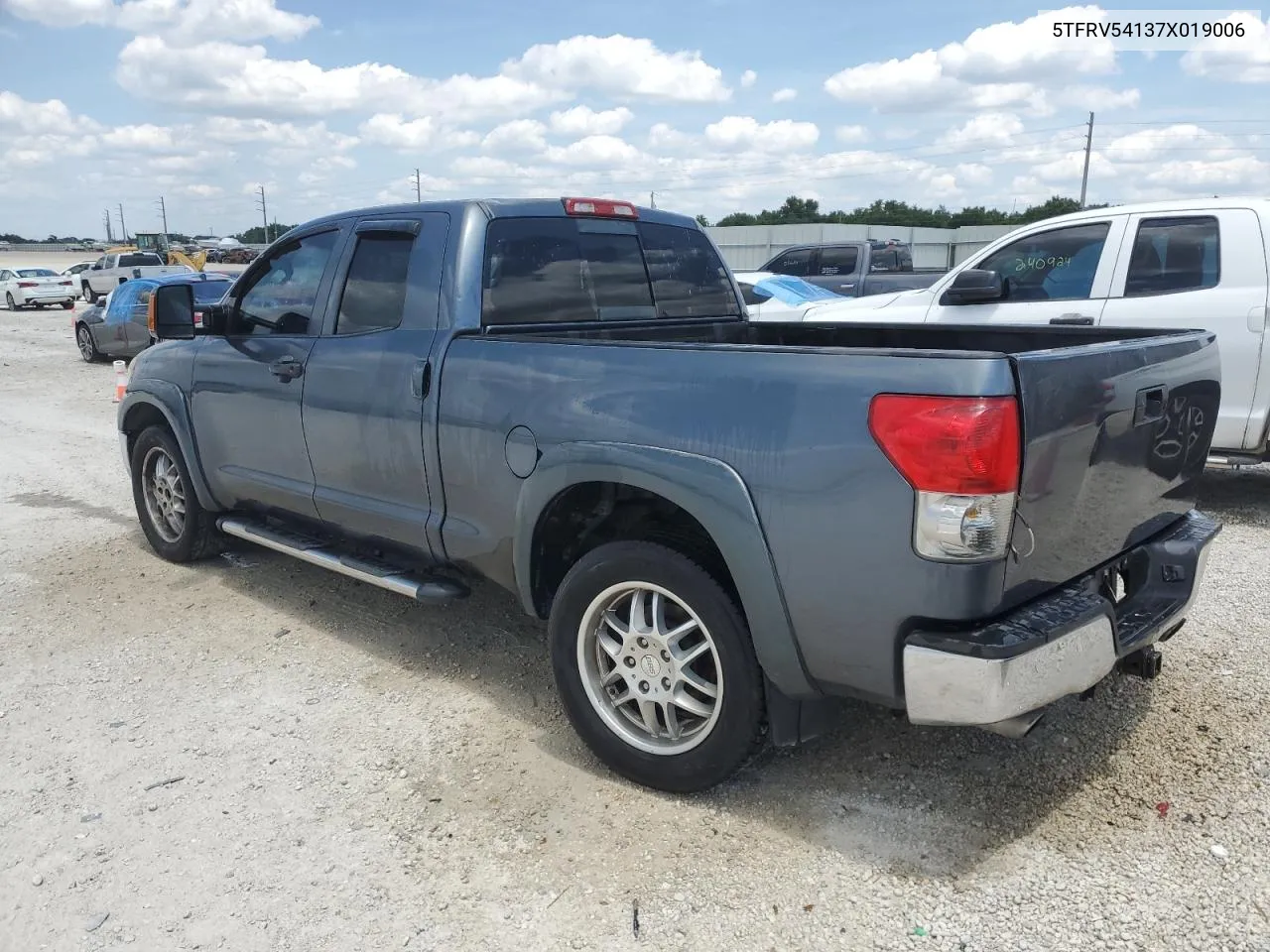 2007 Toyota Tundra Double Cab Sr5 VIN: 5TFRV54137X019006 Lot: 52516884