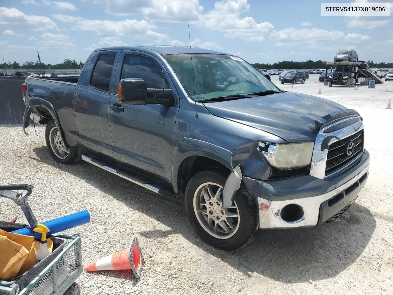 5TFRV54137X019006 2007 Toyota Tundra Double Cab Sr5