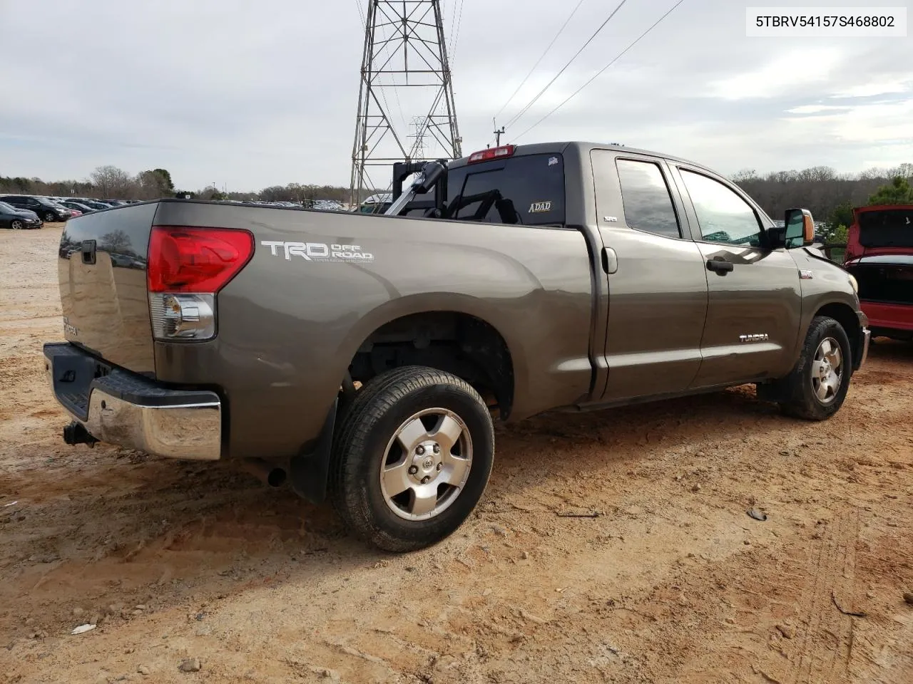 5TBRV54157S468802 2007 Toyota Tundra Double Cab Sr5