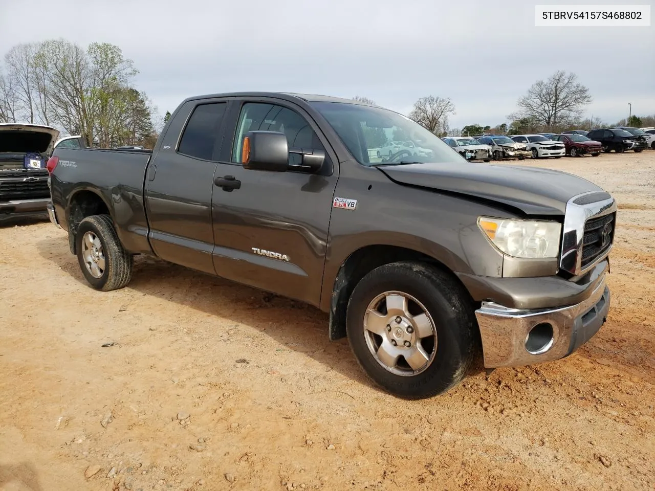 5TBRV54157S468802 2007 Toyota Tundra Double Cab Sr5