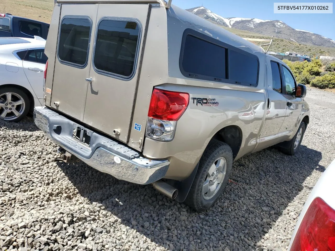 5TFBV54177X010262 2007 Toyota Tundra Double Cab Sr5