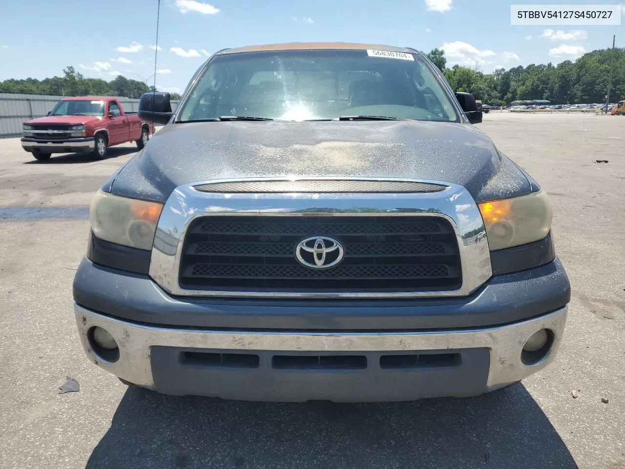 2007 Toyota Tundra Double Cab Sr5 VIN: 5TBBV54127S450727 Lot: 56830704