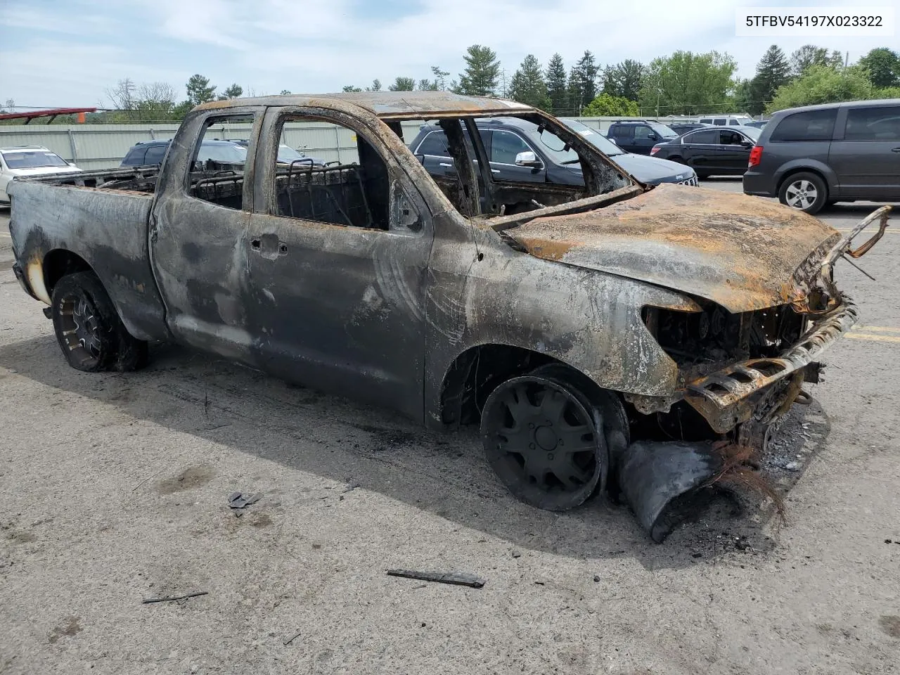 5TFBV54197X023322 2007 Toyota Tundra Double Cab Sr5