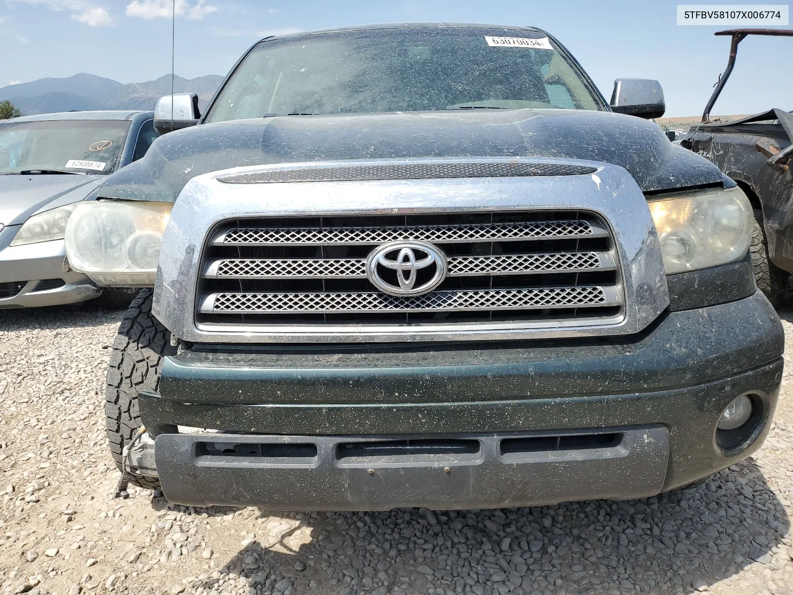 5TFBV58107X006774 2007 Toyota Tundra Double Cab Limited