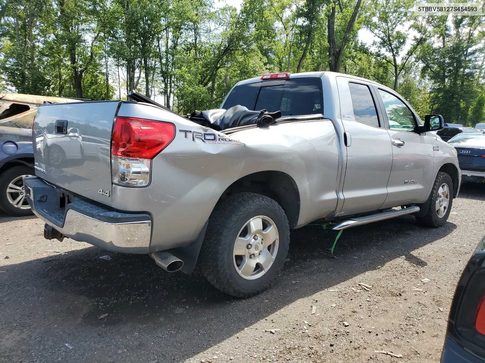 5TBBV58127S454593 2007 Toyota Tundra Double Cab Limited