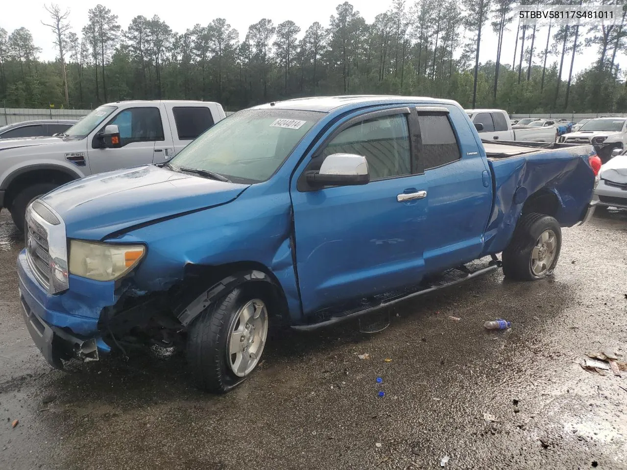 5TBBV58117S481011 2007 Toyota Tundra Double Cab Limited