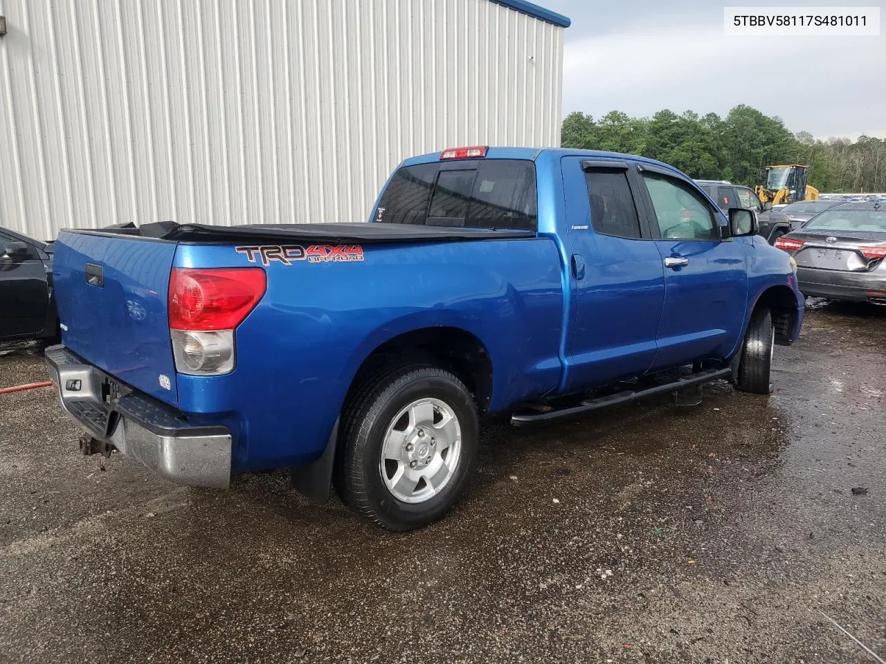 5TBBV58117S481011 2007 Toyota Tundra Double Cab Limited