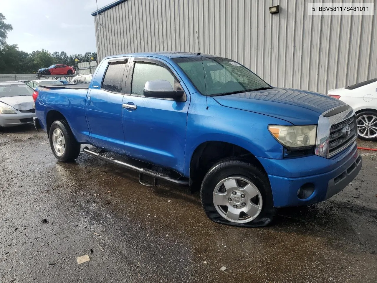 5TBBV58117S481011 2007 Toyota Tundra Double Cab Limited