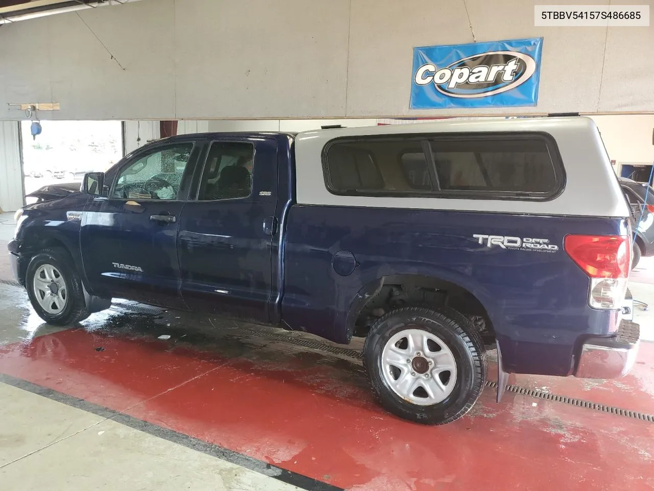 2007 Toyota Tundra Double Cab Sr5 VIN: 5TBBV54157S486685 Lot: 65295384