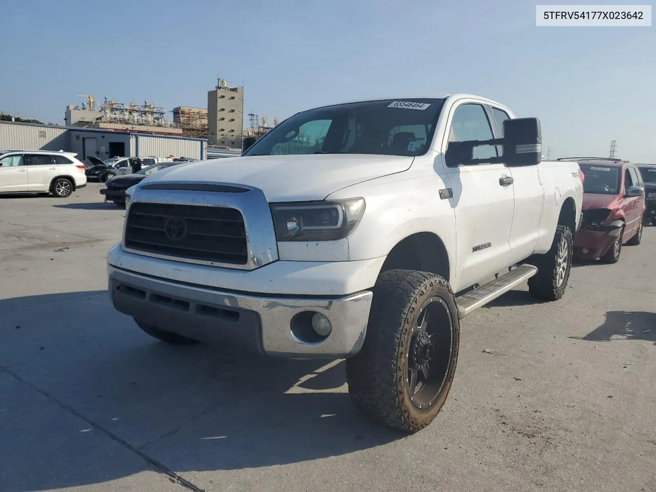 2007 Toyota Tundra Double Cab Sr5 VIN: 5TFRV54177X023642 Lot: 65546464