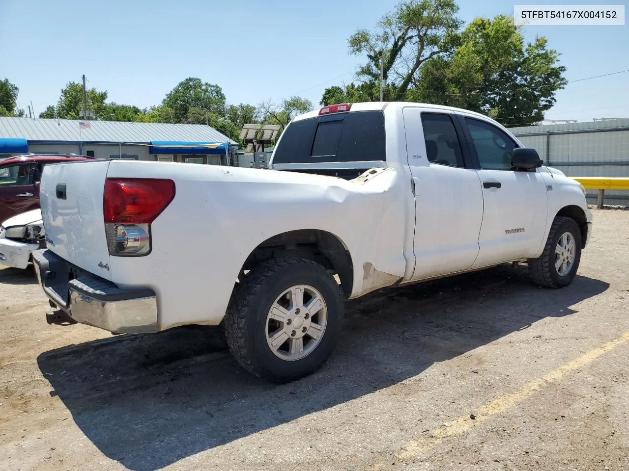 5TFBT54167X004152 2007 Toyota Tundra Double Cab Sr5