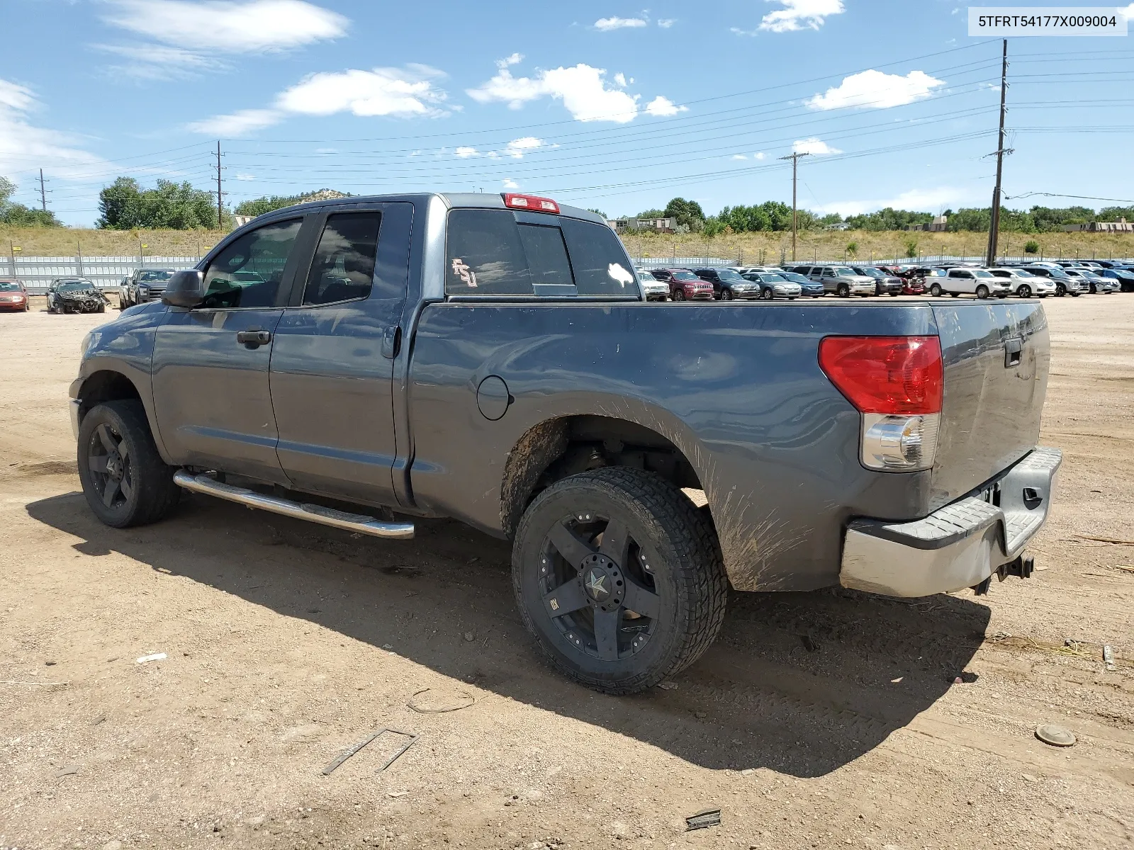 2007 Toyota Tundra Double Cab Sr5 VIN: 5TFRT54177X009004 Lot: 66294124