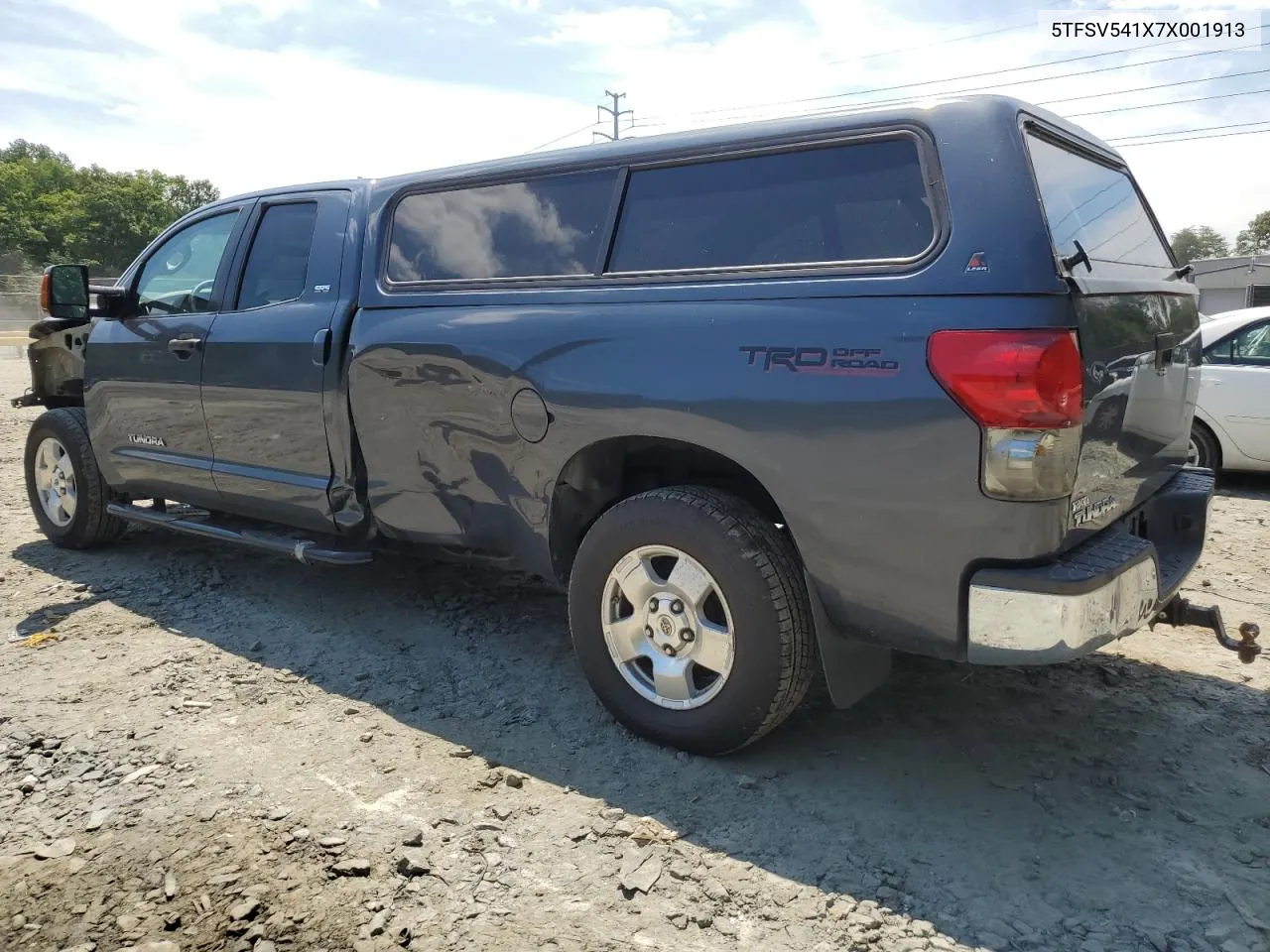 2007 Toyota Tundra Double Cab Sr5 VIN: 5TFSV541X7X001913 Lot: 66385624