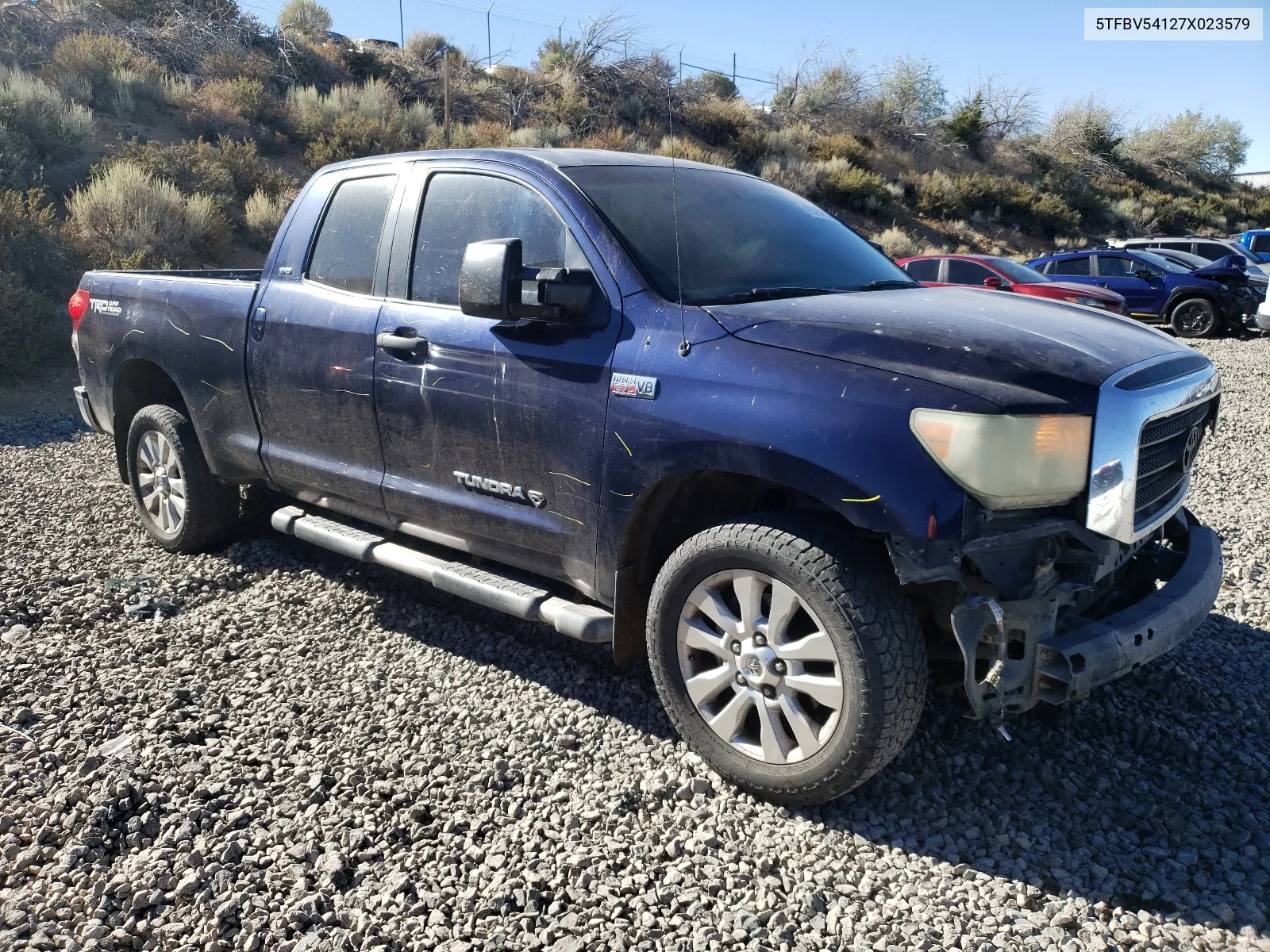 2007 Toyota Tundra Double Cab Sr5 VIN: 5TFBV54127X023579 Lot: 66780024