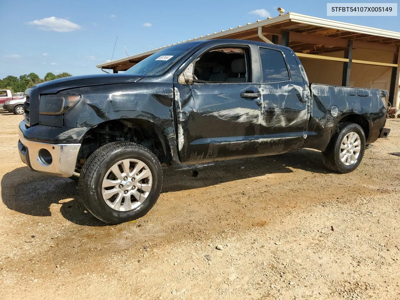 2007 Toyota Tundra Double Cab Sr5 VIN: 5TFBT54107X005149 Lot: 66975464