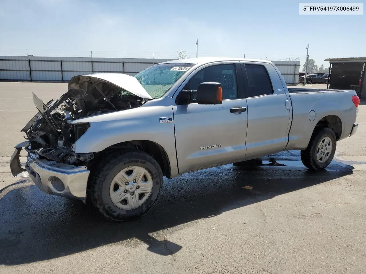 2007 Toyota Tundra Double Cab Sr5 VIN: 5TFRV54197X006499 Lot: 67168894