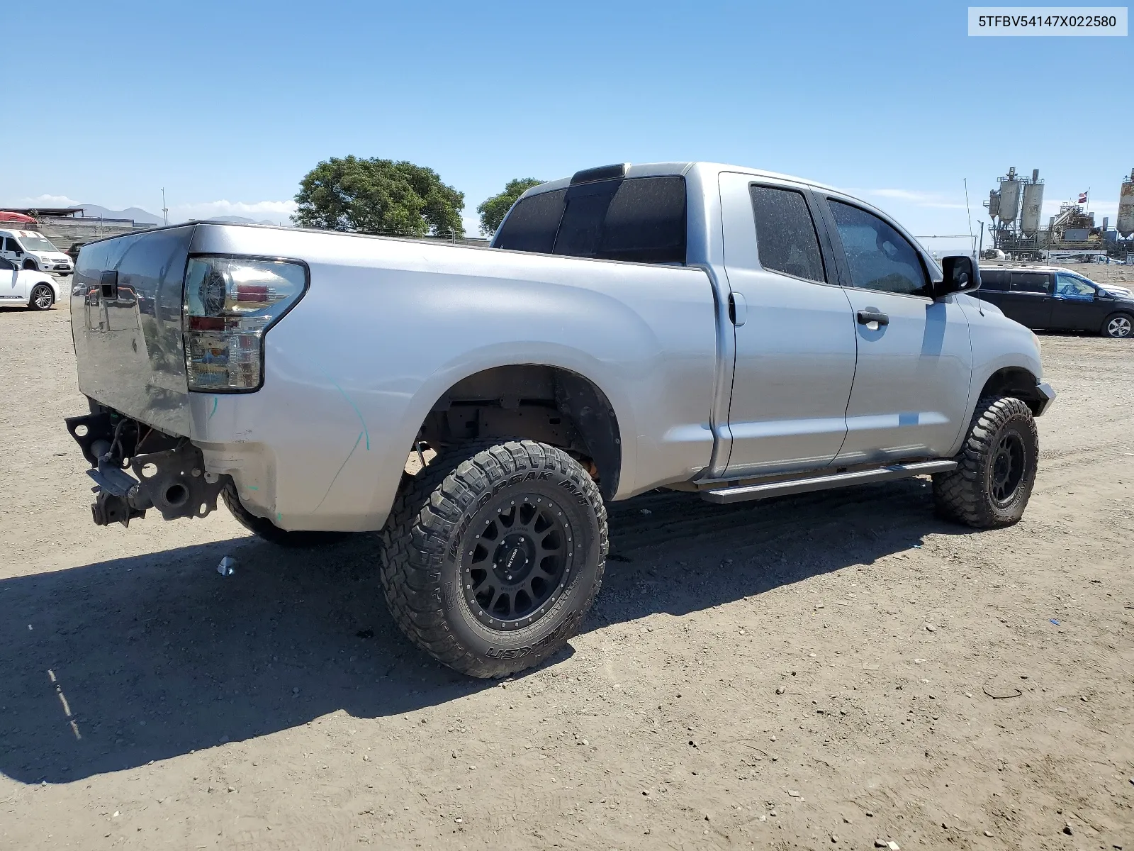 2007 Toyota Tundra Double Cab Sr5 VIN: 5TFBV54147X022580 Lot: 67214284