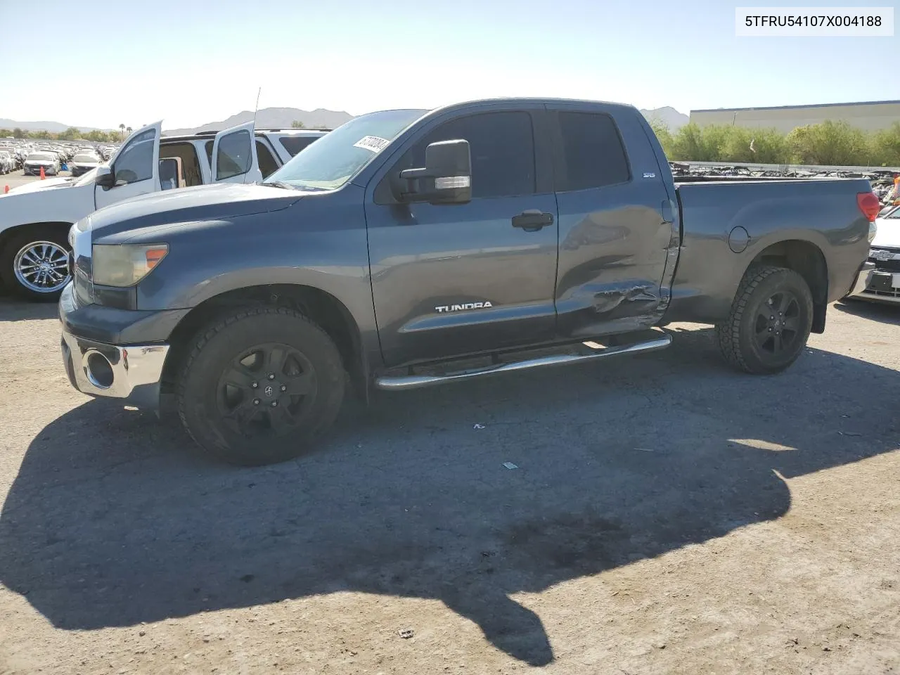 2007 Toyota Tundra Double Cab Sr5 VIN: 5TFRU54107X004188 Lot: 67370284