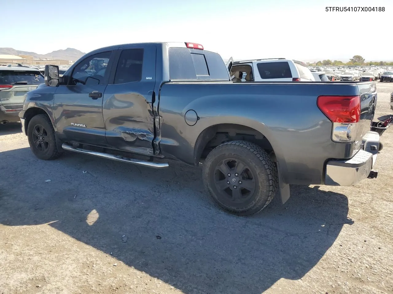 2007 Toyota Tundra Double Cab Sr5 VIN: 5TFRU54107X004188 Lot: 67370284