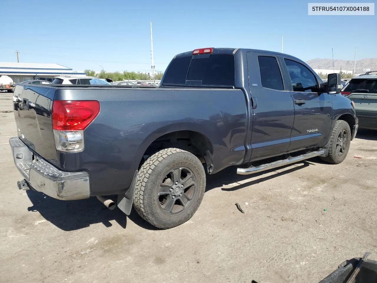 2007 Toyota Tundra Double Cab Sr5 VIN: 5TFRU54107X004188 Lot: 67370284