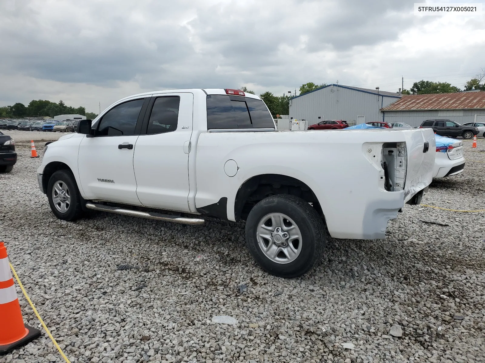 2007 Toyota Tundra Double Cab Sr5 VIN: 5TFRU54127X005021 Lot: 67391974