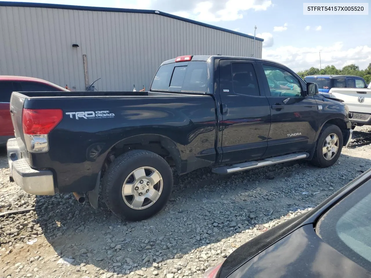 2007 Toyota Tundra Double Cab Sr5 VIN: 5TFRT54157X005520 Lot: 67466214