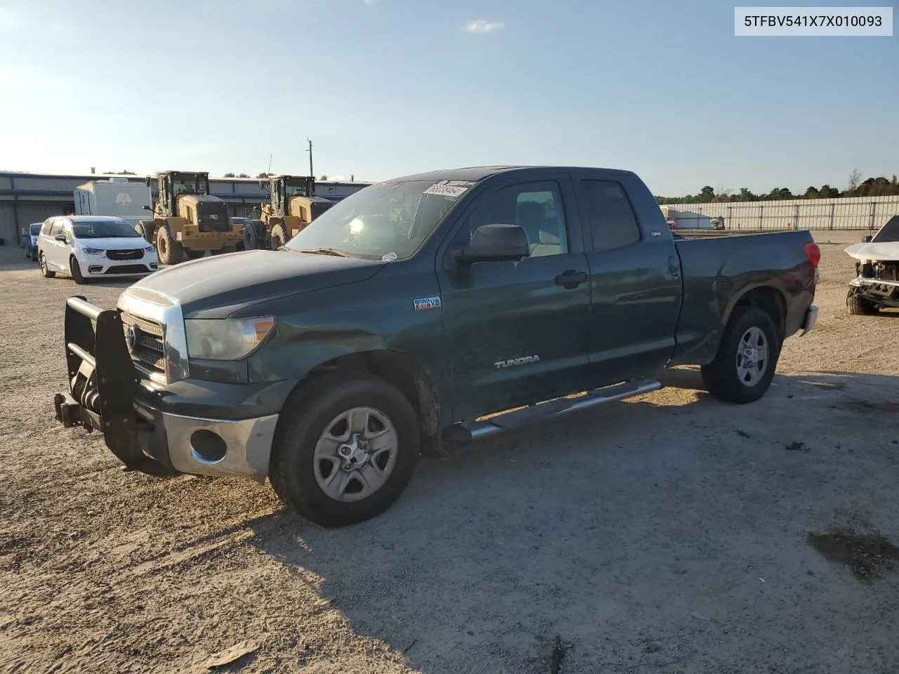 2007 Toyota Tundra Double Cab Sr5 VIN: 5TFBV541X7X010093 Lot: 68038464