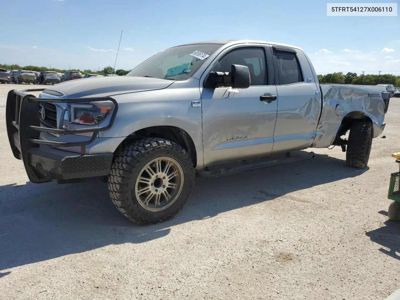 2007 Toyota Tundra Double Cab Sr5 VIN: 5TFRT54127X006110 Lot: 68106174