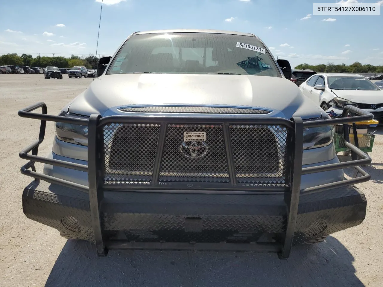 2007 Toyota Tundra Double Cab Sr5 VIN: 5TFRT54127X006110 Lot: 68106174