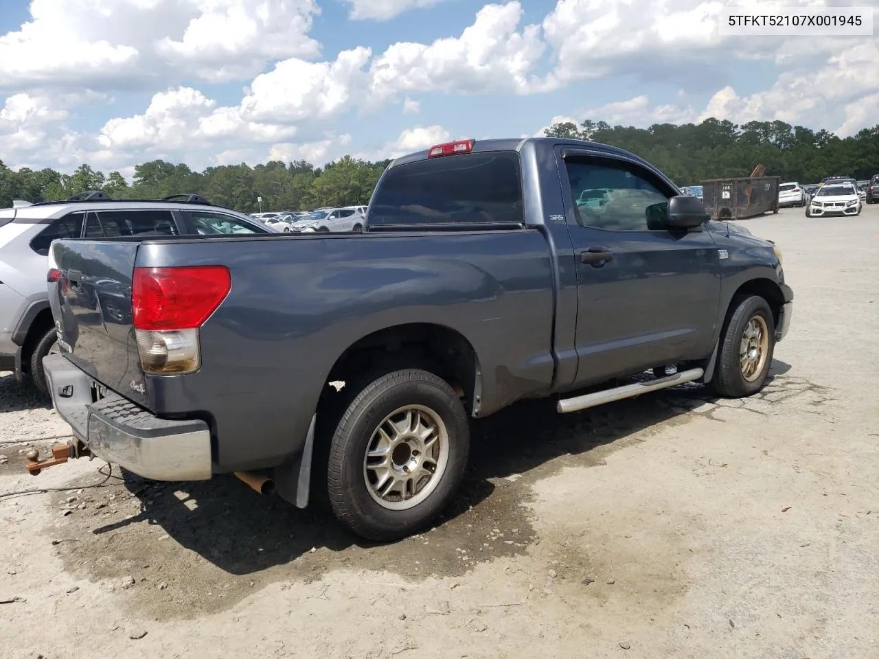 2007 Toyota Tundra VIN: 5TFKT52107X001945 Lot: 68170464