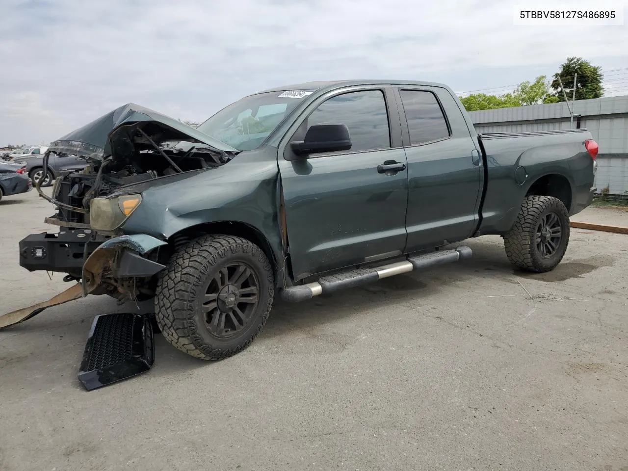 2007 Toyota Tundra Double Cab Limited VIN: 5TBBV58127S486895 Lot: 68668264