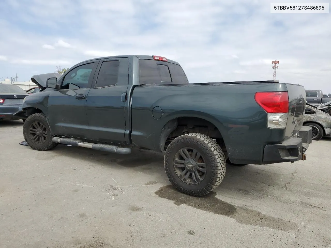 2007 Toyota Tundra Double Cab Limited VIN: 5TBBV58127S486895 Lot: 68668264