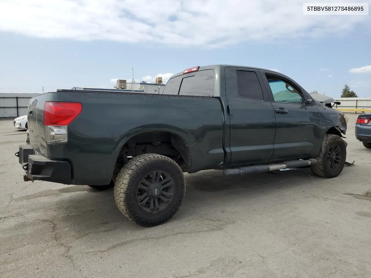 2007 Toyota Tundra Double Cab Limited VIN: 5TBBV58127S486895 Lot: 68668264