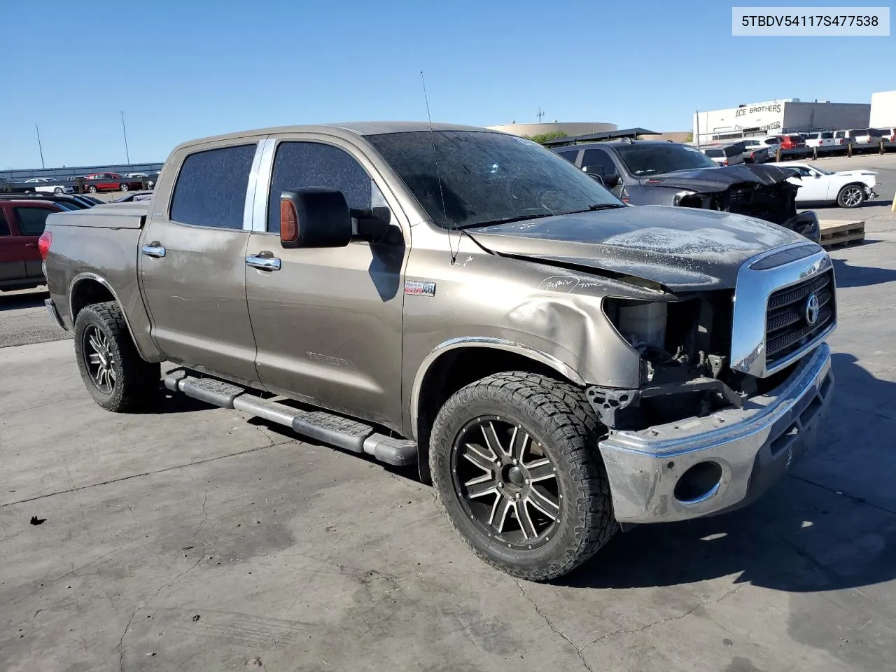 5TBDV54117S477538 2007 Toyota Tundra Crewmax Sr5