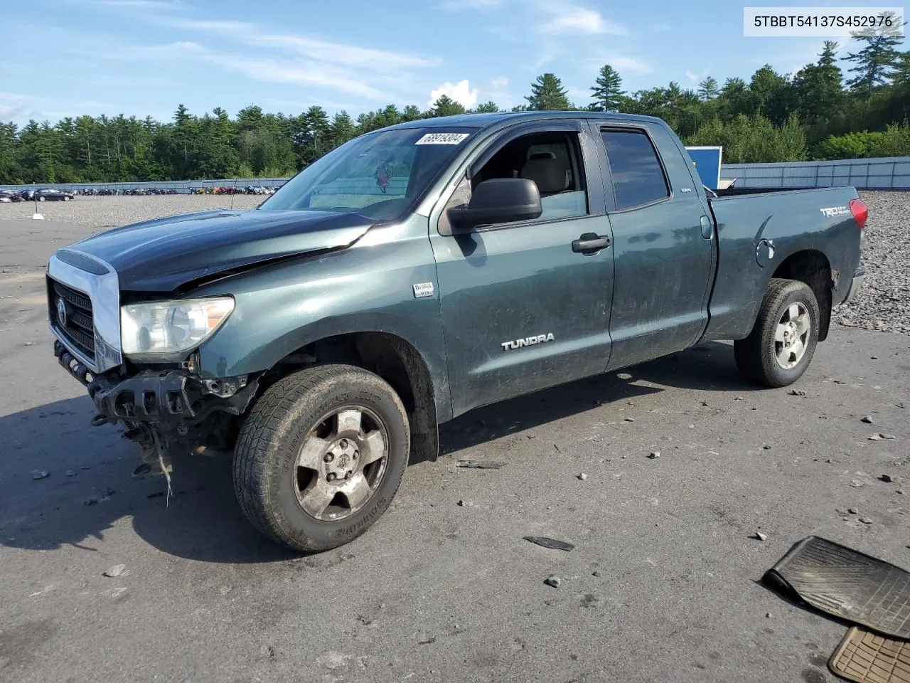 5TBBT54137S452976 2007 Toyota Tundra Double Cab Sr5