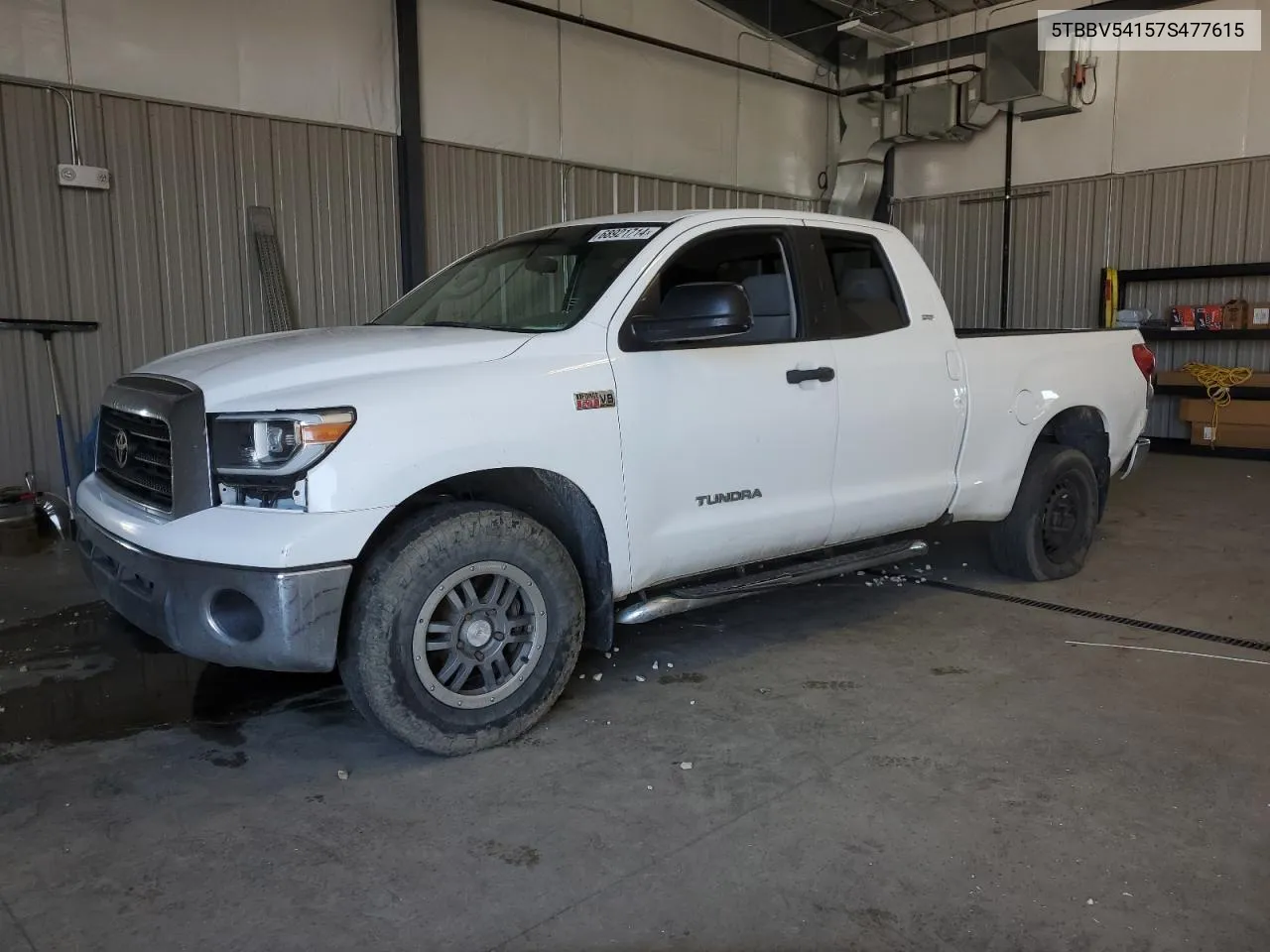 2007 Toyota Tundra Double Cab Sr5 VIN: 5TBBV54157S477615 Lot: 68921714