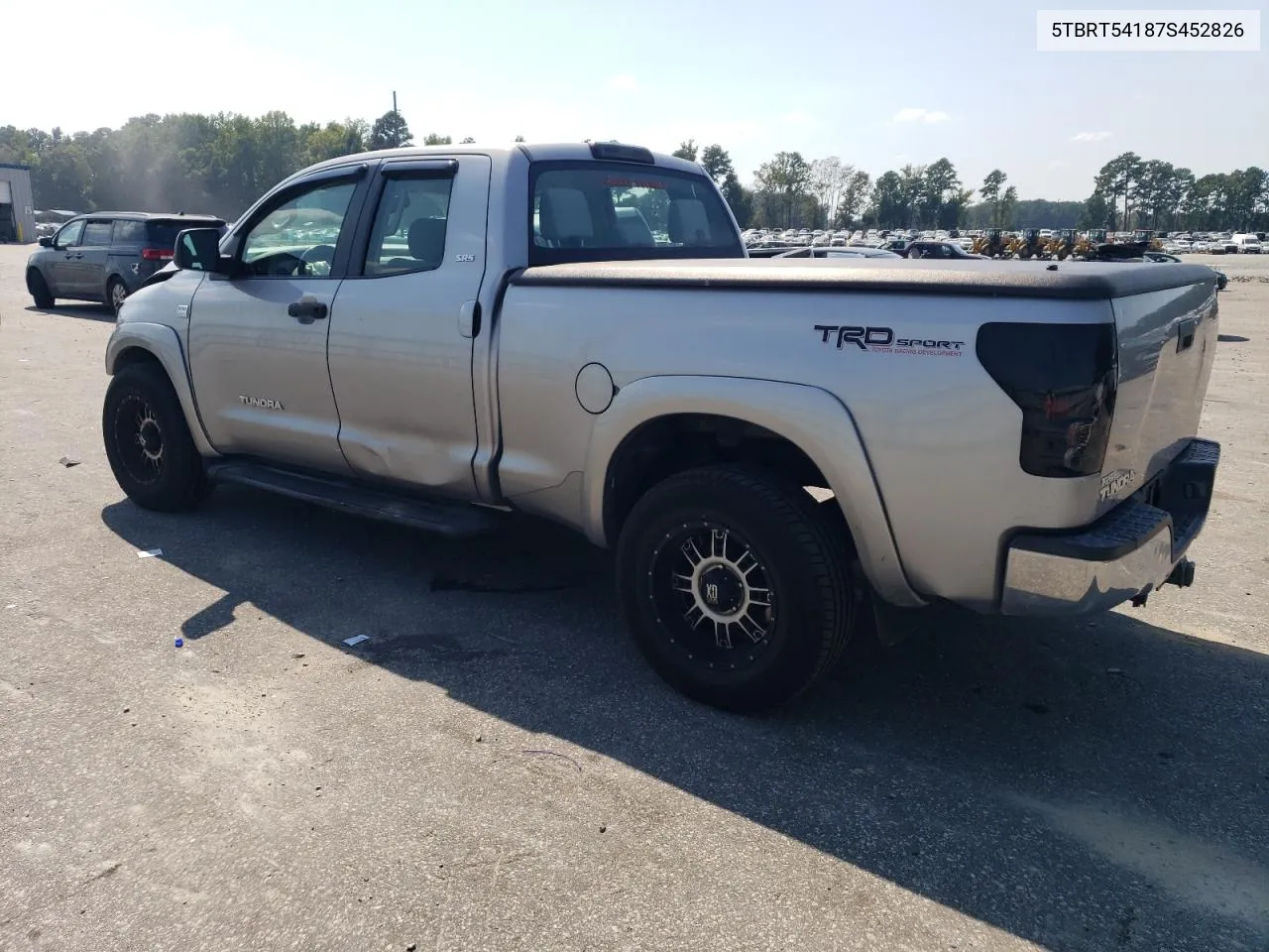 2007 Toyota Tundra Double Cab Sr5 VIN: 5TBRT54187S452826 Lot: 69073814